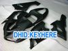 KN09 all matte black 가와사키 닌자 페어링 2005 2006 ZX6R ZX-6R 636 ZX636 ZX 6R 05 06 FAIRINGS