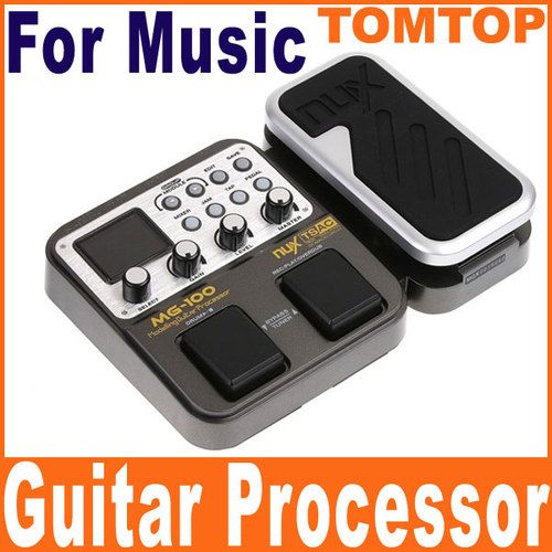 2019 NUX MG 100 Electric Guitar Multi Effects Pedal Processor EFX AMP