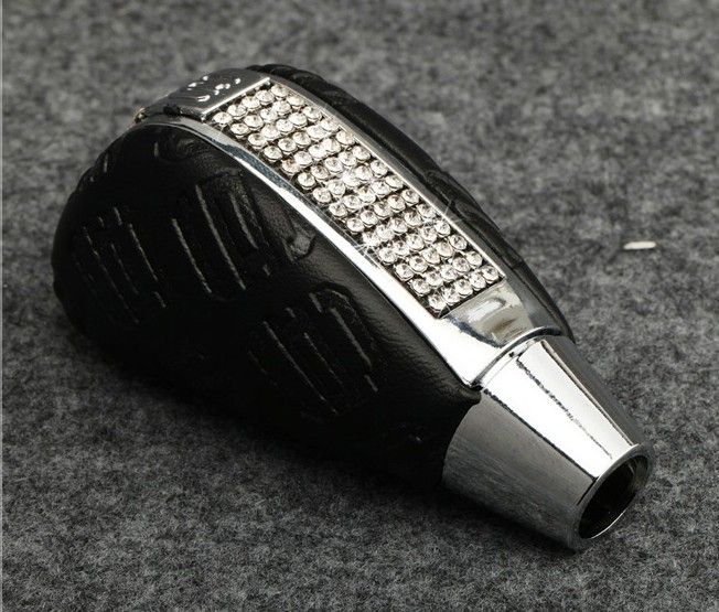 DAD Diamond Luxury Style Leather Shift Knob Gear Shift Knob / Common