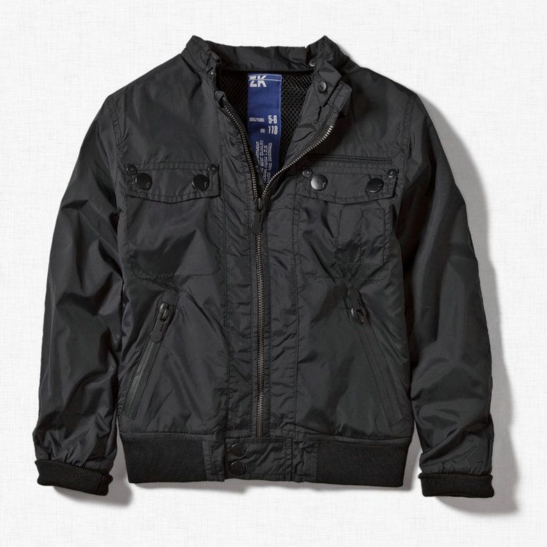 Boy Black Jacket Padded Jackets For Boys Quilted Boys Jacket From Baby