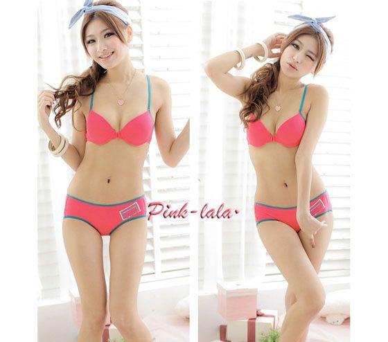 fashionable bra panty set