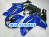 KN16 أزرق داكن ABS Fairing for kawasaki Ninja 2007 2008 ZX6R ZX-6R 636 ZX636 ZX 6R 07 08 fairings