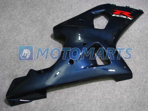 Kit carenatura blu scuro suzuki GSXR1000 2000 2001 2002 K2 GSXR 1000 00 01 02 parabrezza gratuito