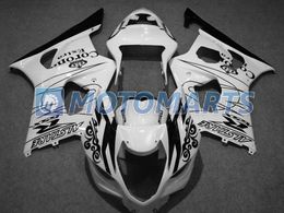 Black white corona Brand new body kit suzuki GSXR1000 2003 2004 K3 GSXR 1000 03 04 free windscreen