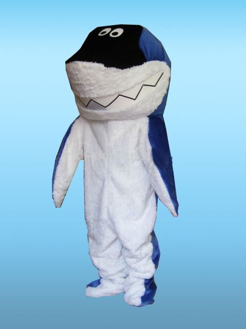 бесплатная доставка плюшевые синие акулы карнавальные костюмы талисман костюмы мультфильм костюмы взрослых размер