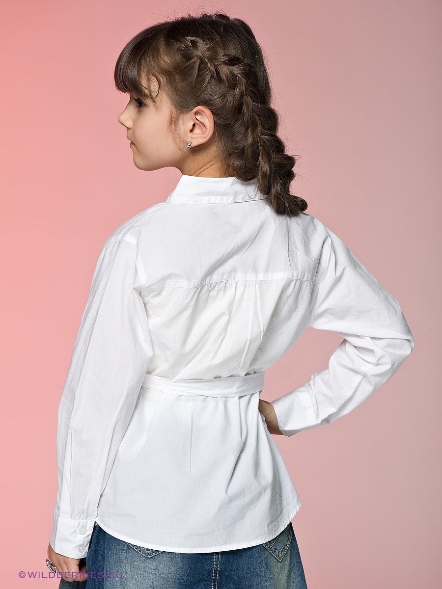 Long Sleeve Girl Shirt/Girls Blouses/Teenage Shirt/Suitable For School