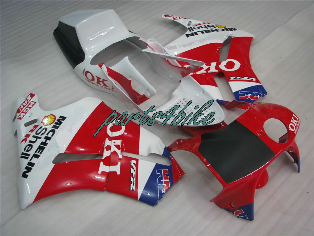 Oki Motorcycle Fairing Kit Fit voor HONDA VFR400 NC30 VFR 400 NC 30 RVF400R 1989-1993 RVF 400RR MC30