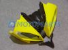 Zwarte vlam body VOOR Yamaha YZF R6 08 09 10 YZFR6 YZF-R6 600 2008 2009 2010 kuip kit voorruit