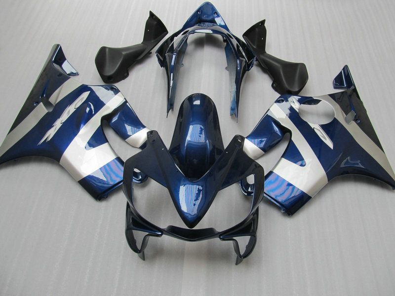 ABS Blau Silve Verkleidung für HONDA CBR600F4i 04 05 06 07 CBR 600 F4I CBR600 F4i 2004 2005 2006 2007