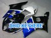 S07 تخصيص fairings ABS أزرق أسود لسوزوكي GSX-R1000 2003 2004 K3 GSXR1000 03 04 ABS fairing