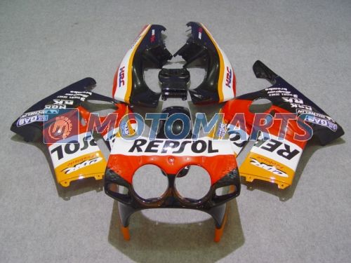 Repsol Body for Honda CBR250RR MC19 1987 1989 CBR 250 RR 87 88 89 CBR250 FAIRING KIT Windscreen
