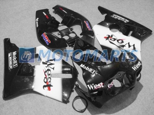 Kit de carenado de carrocería WEST para Honda CBR400RR MC23 88 89 90 CBR 400 RR NC23 1988 1989 1990