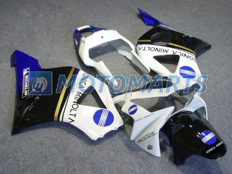 

Free Customize white blue bodywork For Honda CBR900RR 954 2002 2003 CBR 954RR CBR954 RR CBR900 CBR954RR fairing kit RX1, Multi-color