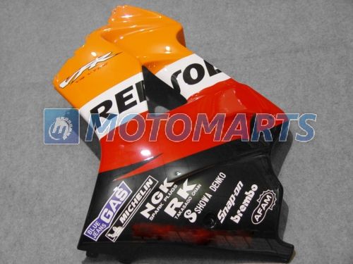 Repsol Fairing Kit voor Honda 1998 - 2001 VFR800RR Interceptor VFR800 VFR 800 98 99 00 01 Voorruit