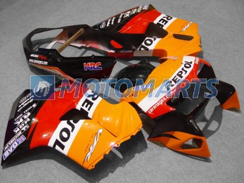 Repsol Fairing Kit voor Honda 1998 - 2001 VFR800RR Interceptor VFR800 VFR 800 98 99 00 01 Voorruit