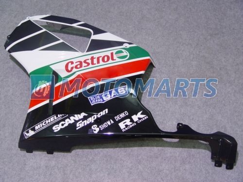 Body Castrol مخصص لهوندا VTR 1000 ص 1000R VTR1000 RVT1000 SP1 SP2 RC51 مجموعة كاملة مجموعة Fairing