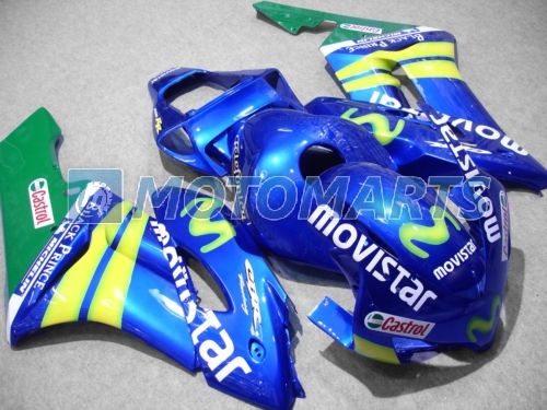 Kit di carenatura a iniezione blu Movistar per Honda CBR1000RR 2004 2005 CBR1000 RR 04 05 CBR 1000 04-05