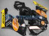 Gratis Custom Road Racing Fairing Kit för CBR1000RR 2004 2005 CBR1000 RR 04 05 CBR 1000 Injection Mold Fairings Kit