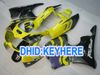 H80 fullset обтекатели для Honda 1996 1997 CBR900RR 893 CBR 900RR 96 97 желтый черный гоночный обтекатель