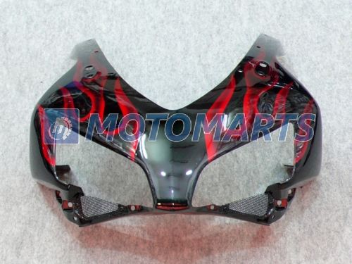 Kit de carénage de moulage par injection flamme rouge/noir pour HONDA CBR1000RR 2004 2005 CBR1000 RR 04 05 pièces de carénage CBR 1000