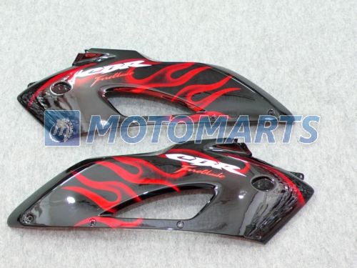 Kit de carénage de moulage par injection flamme rouge/noir pour HONDA CBR1000RR 2004 2005 CBR1000 RR 04 05 pièces de carénage CBR 1000