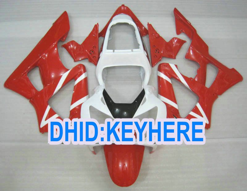 H110 benutzerdefinierte rot weiß Karosserie passend für Honda 2000 2001 CBR900RR 929 CBR 900RR 00 01 Verkleidung Kit