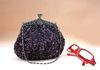 Lady Sequin Clutch perle vintage Party Evening Handsbag Wedding Bridal Handbag Classic Shinny Unique 0316258306