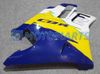 Tankdeckel weiß blau Verkleidungsset für Honda CBR600 F2 91 92 93 94 CBR600F2 1991 1992 1993 1994 CBR 600 CBRF2 X1