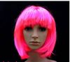 ot New Party Wigs Wonderful Short Straight Cosplay Party Fancy Dress Parrucca / parrucche per capelli finti Spedizione gratuita