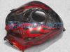 FÖRSÄLJNING! Red Flame Injection Fairing Kit för CBR600RR 2009 2010 2011 CBR 600RR CBR 600 RR F5 09 10 11