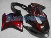 Rode vlam kuip kit VOOR Honda CBR1100 zwarte vogel CBR1000XX CBR 1100 1100XX motorfiets body kuip kit