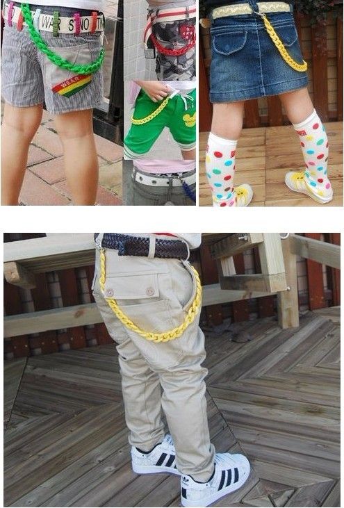 jogger with chain