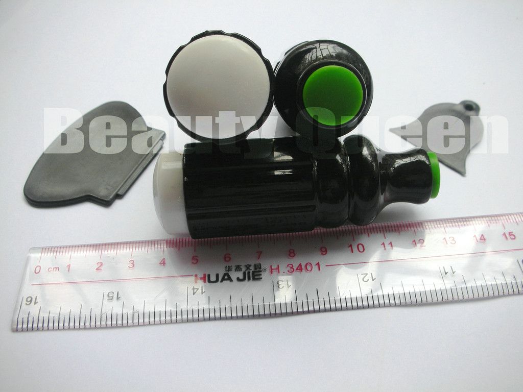 El más nuevo BIG Silica Dual Stadper Stamp Stamper 2x Scraper para XL Nail Stamping Image Plate