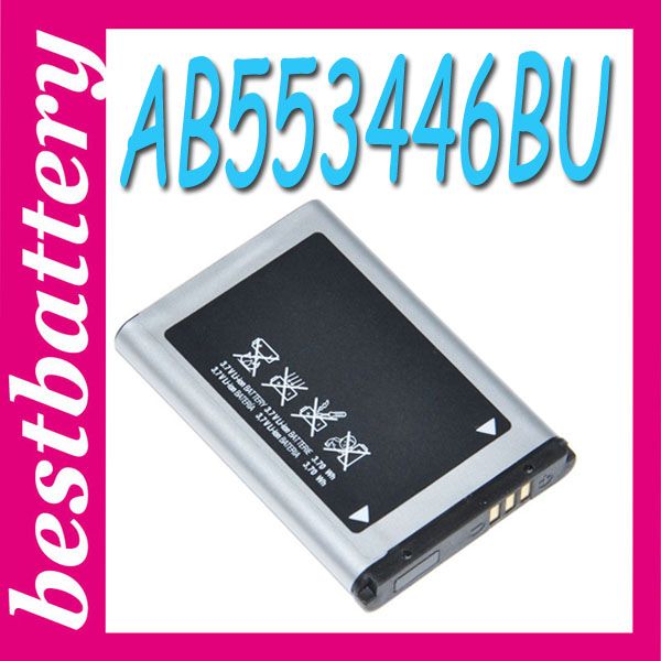 Replacement AB553446BU Battery For Samsung Cell Phone B2100 C3300