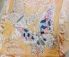 Beaded Butterfly Silk Velvet Känsla Rayon Nylon Burn Out Duster Opera Coat Shawl Scarf Wrap Ponchos 6st / Lot # 2074