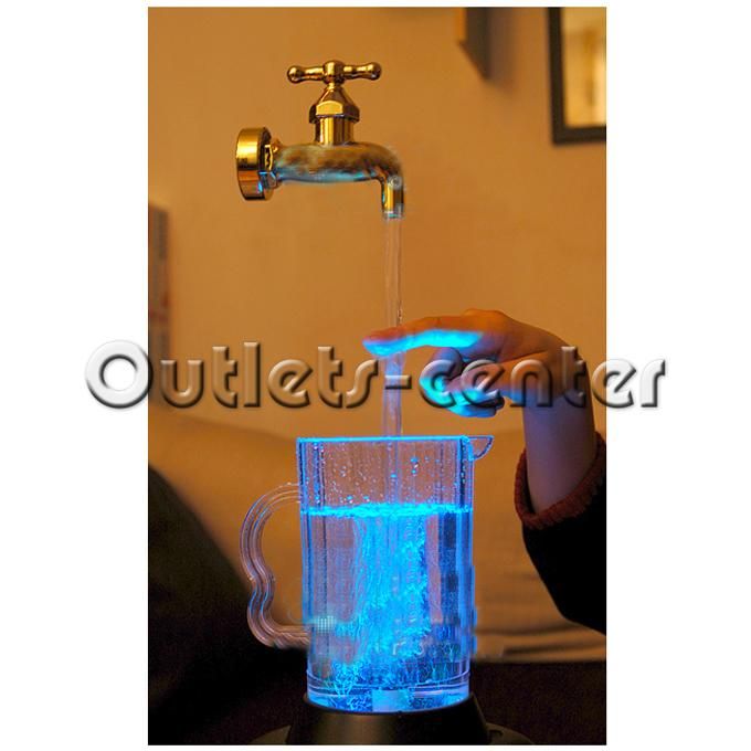 Multi Color Water Faucet Lamp Led Floating Faucet 220v Lg150016