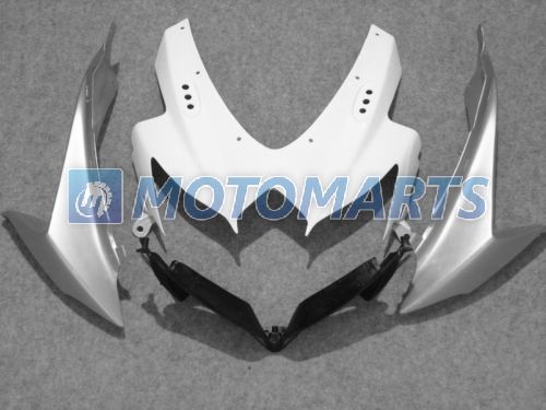 Wit zilver VOOR suzuki 2008 2009 2010 GSXR 600 750 K8 GSXR600 08 09 10 gsxr750 kuip kit