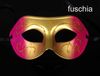 Halv ansikte man maskerad mask mardi gras halloween kostym handritning karneval gåvor