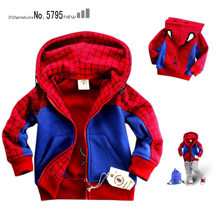 spiderman jackets for boys