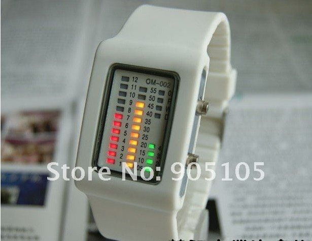 chain led watch