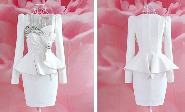 Платье С Большим Бантом Спереди фото 15