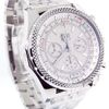 Hot Sale Rvs Armband Mens Watch Datum Heren Quartz Movement Sports Horloge Witte Dial