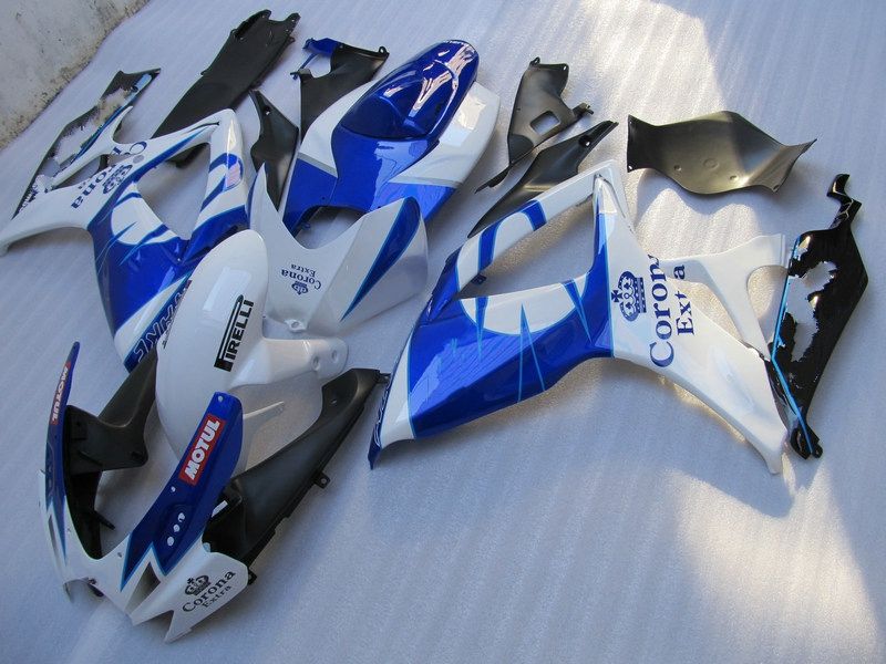 Gratis anpassad motorcykelmässa för 2006 2007 GSXR 600 750 K6 OEM Injection Fairings GSXR600 GSXR750 06 07 R600 R750