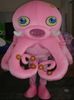 Оптовая взрослые плюшевые розовый осьминог костюмы талисмана необычные платья мультфильм наряд бесплатная доставка