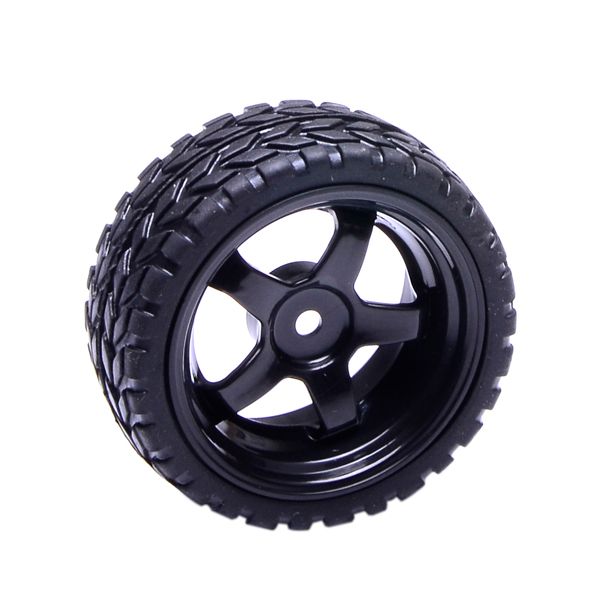 RC Drift Rubber Tires Tyre Plastic Wheel Rim 110 On Road Car 13062