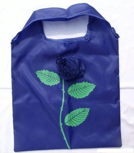 Meilleur match 10 Pcs Mignon Pliable Shopping Nylon Rose Sac Eco Réutilisable Recycler Sacs