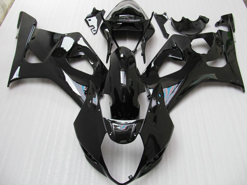 

golss black fairing FOR 2003 2004 SUZUKI GSX-R1000 Brand new body kit GXSR1000 03 04 GSXR 1000 High Quality &Windscreen