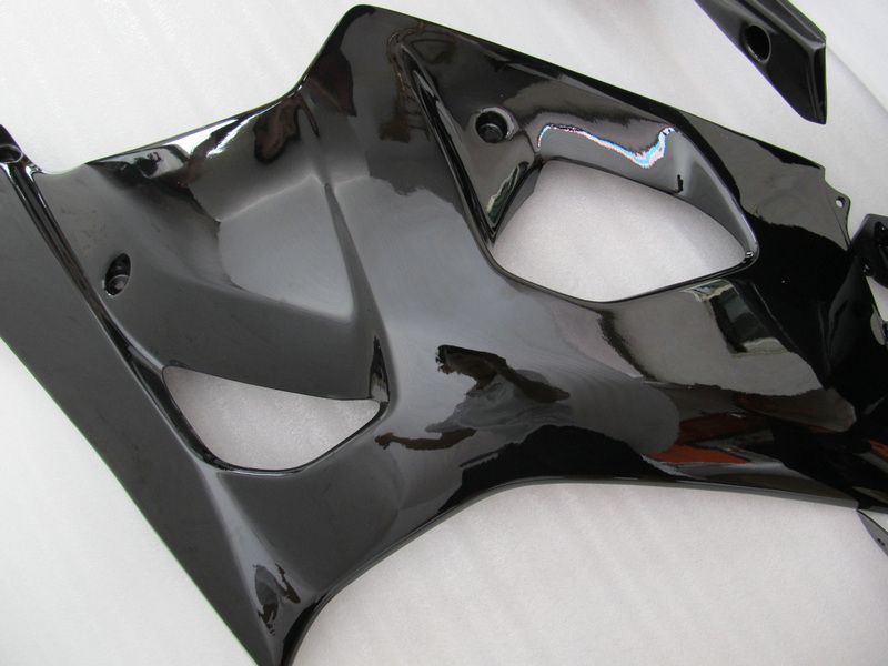 Golss Black Fairing لعام 2003 2004 Suzuki GSX-R1000 العلامة التجارية الجديدة Body Kit GXSR1000 03 04 GSXR 1000 جودة الزجاج الأمامي