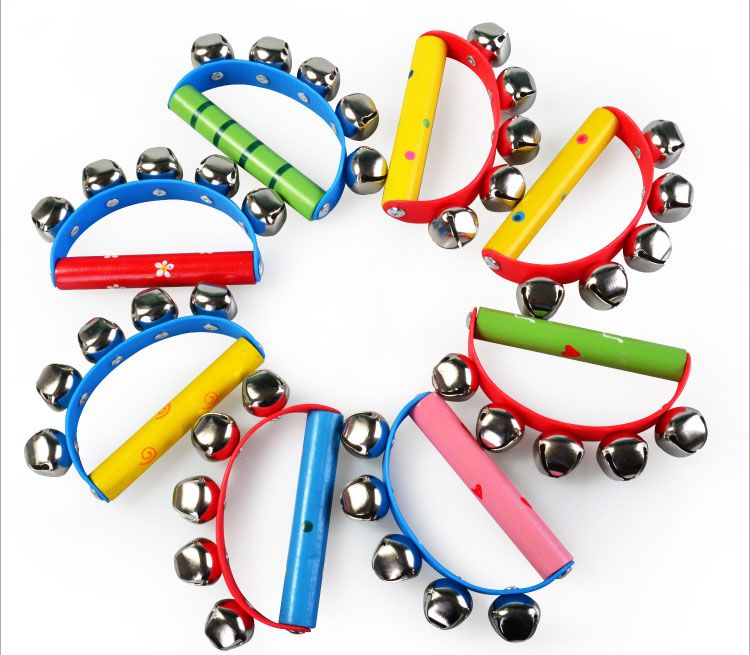Kids Music Toys, Instruments For Baby, Tambourine Bells Wholesale From