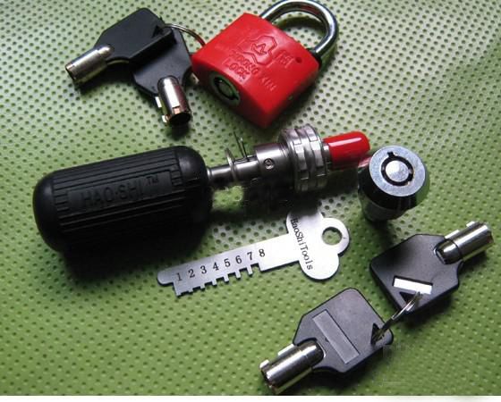 Hot Sale Multifunctionele buisvormige verstelbare manipulatie Lock Pick 7.3 7.5 7.8 7.9 PIN